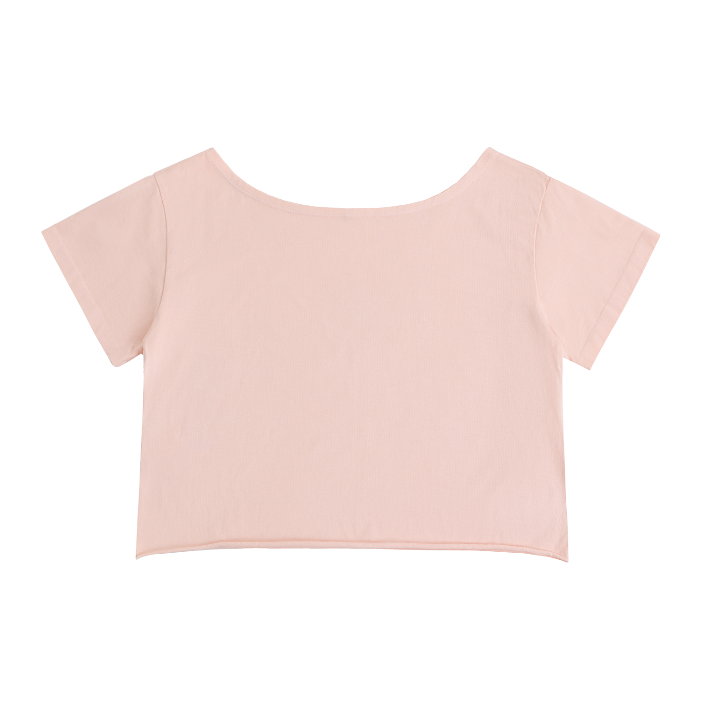 Eden Dusty Blue Off-Shoulder Rolled Hem T-Shirt - additional view 6