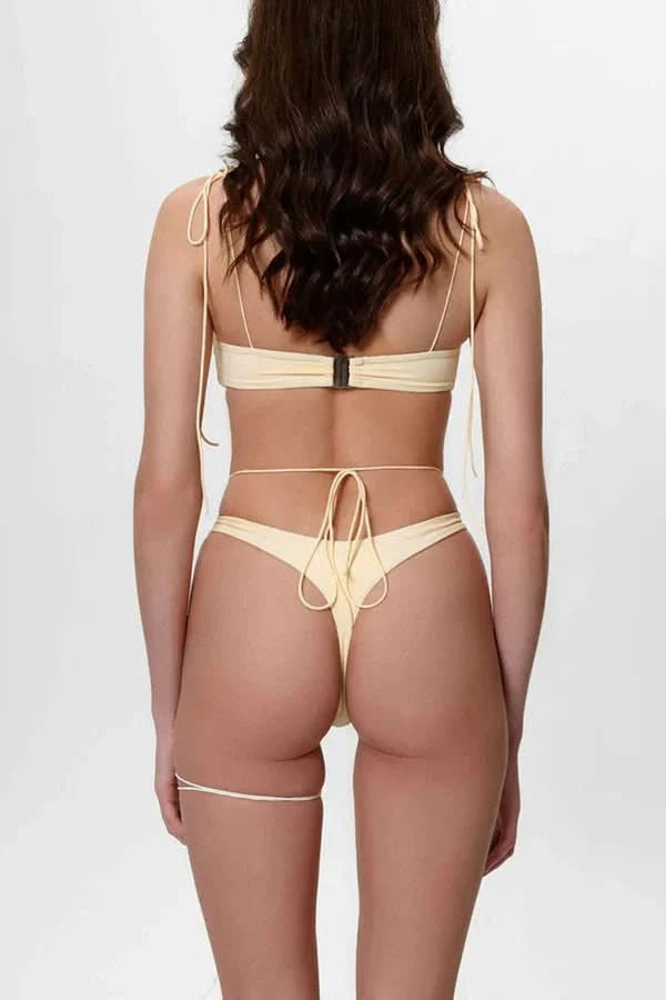 3 Pcs Bikini Halter set