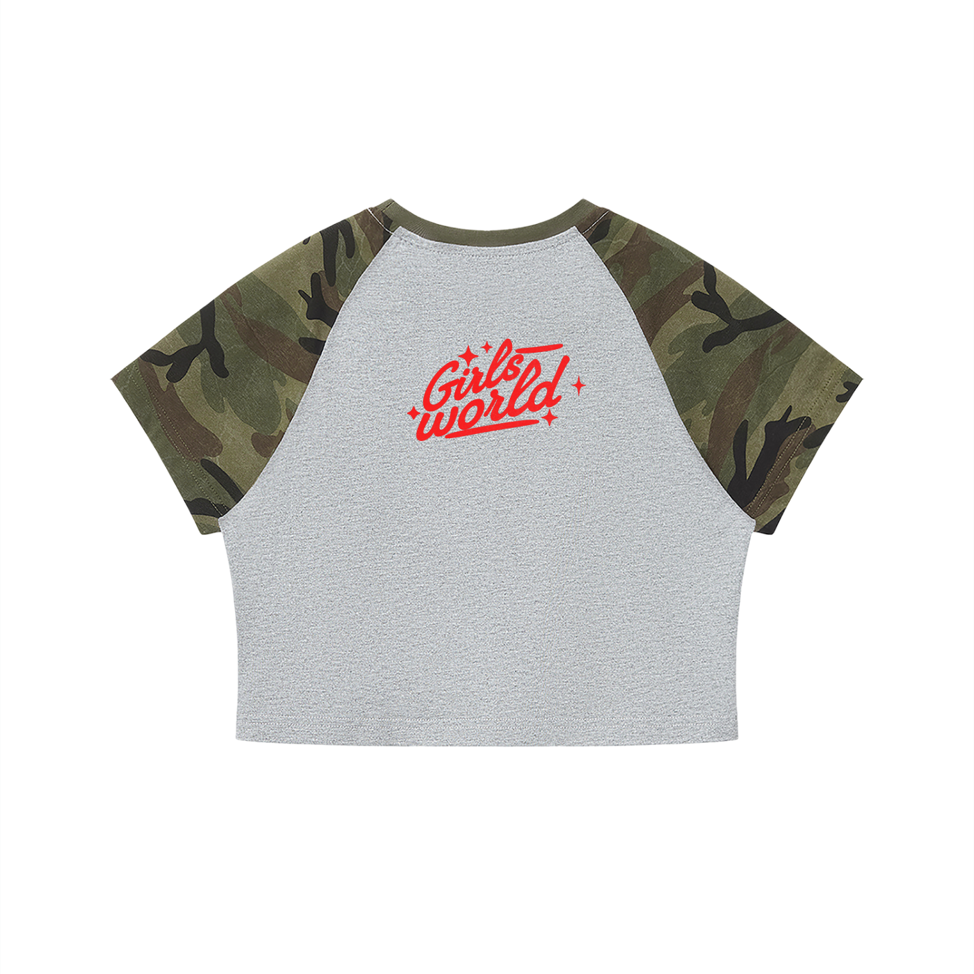 Aliens Camo Crop T-Shirt