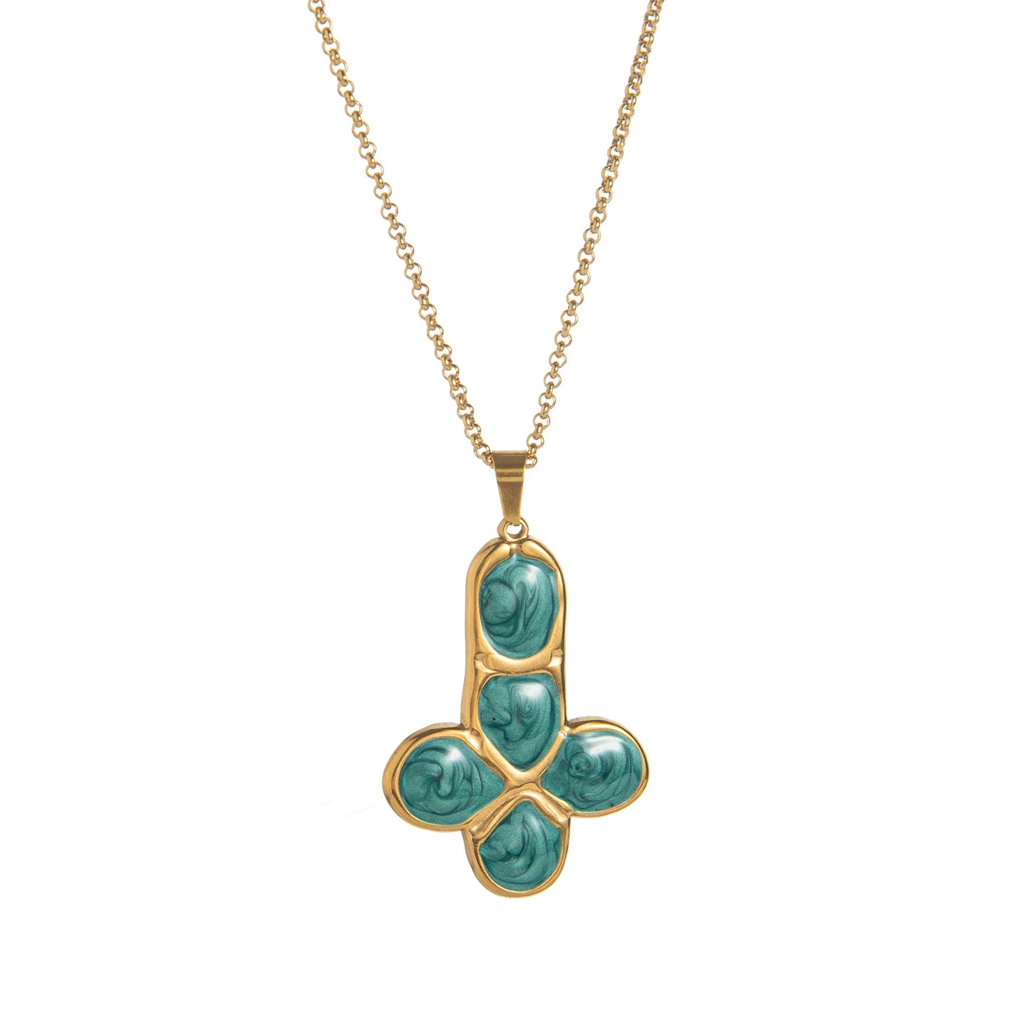 Golden Cross Necklace