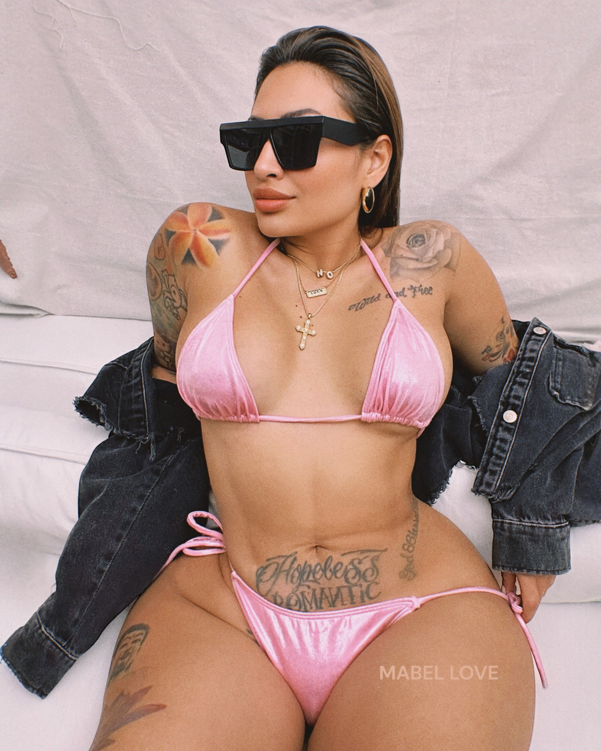 Pink Bikini Set - Resort Ready Swimwear - main product image
