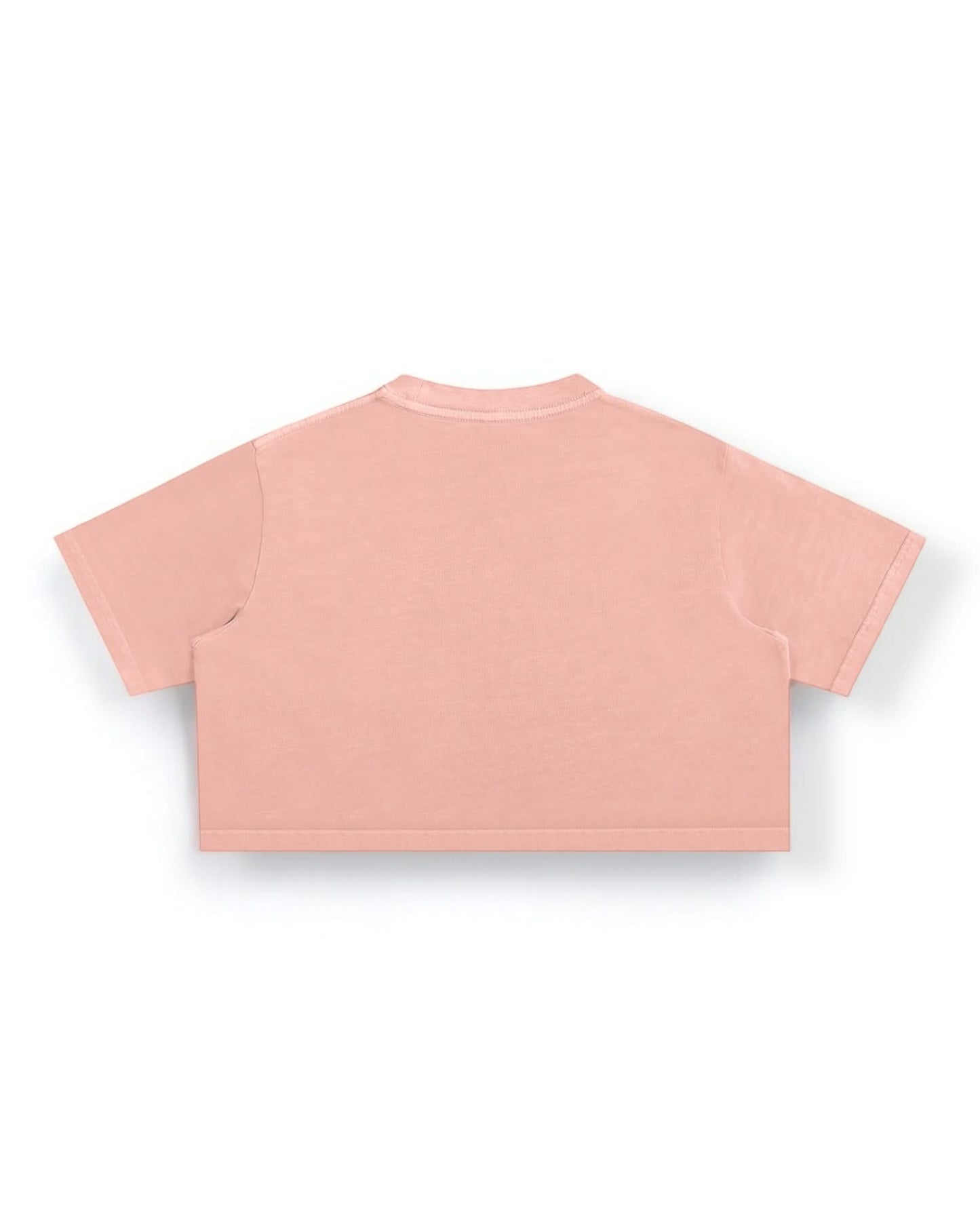 Pink Washed Crop Top - Casual Chic Style