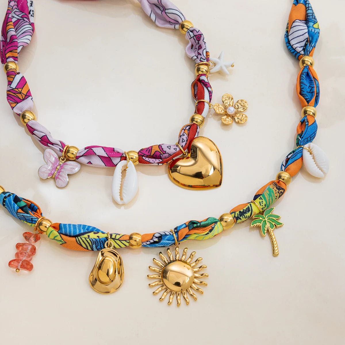 Resort Style Oil Drop Necklace – Bandana