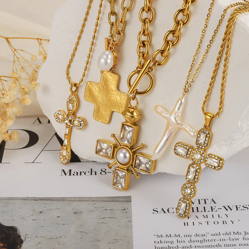 Sophia Green Heart Pendant Stainless Steel Necklace - additional view 6