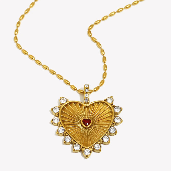 Tyler Heart Necklace