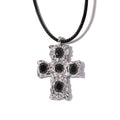Silver Plated Cross Pendant Necklace