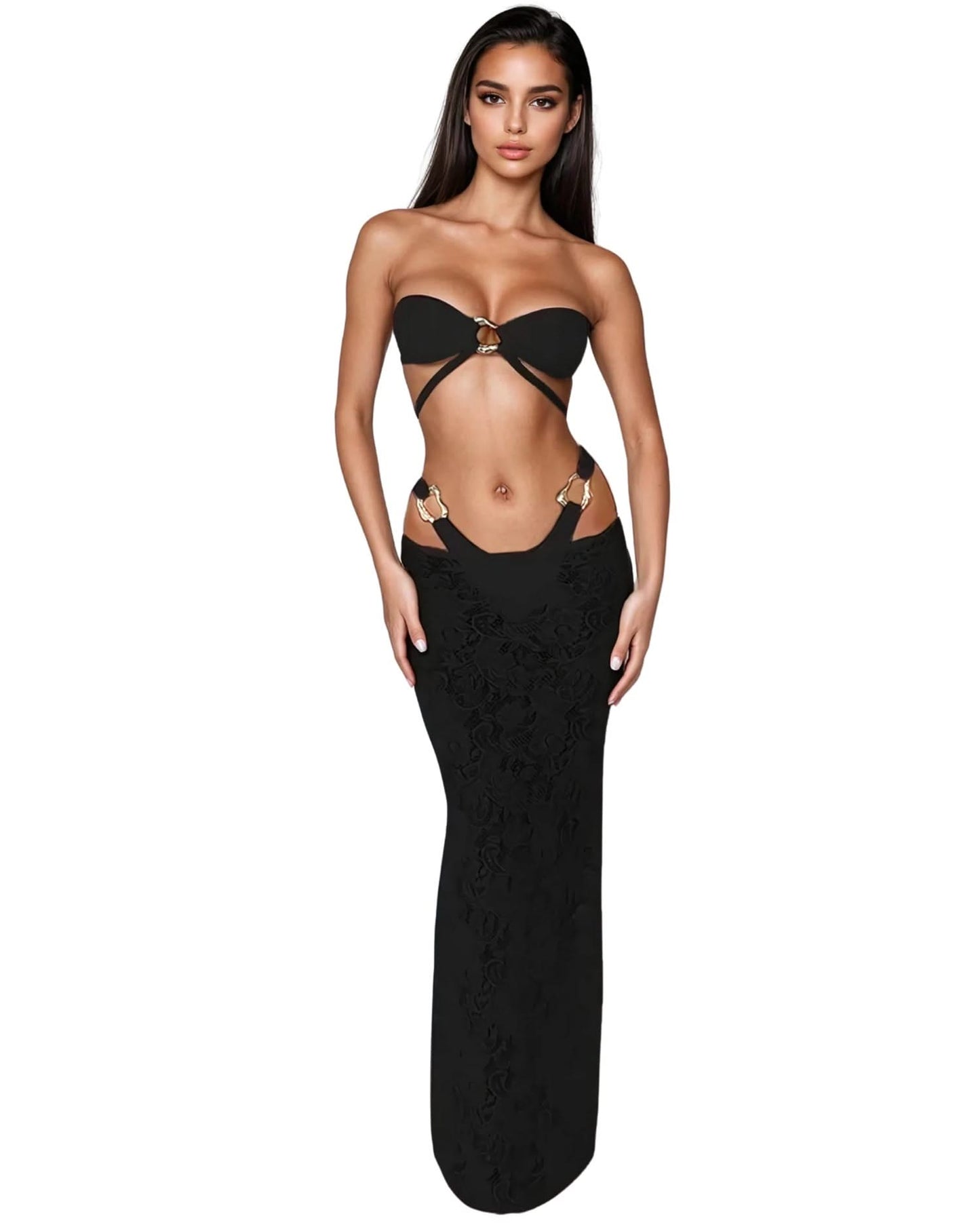 Sexy Bandeau Bikini Set