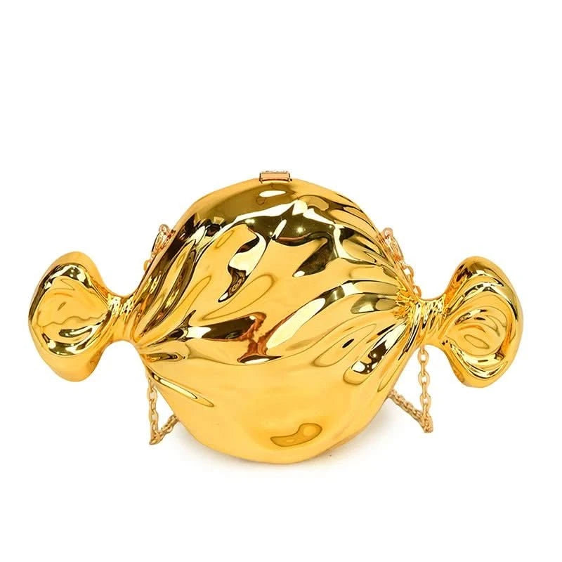 Gold Candy Wrapper Bag