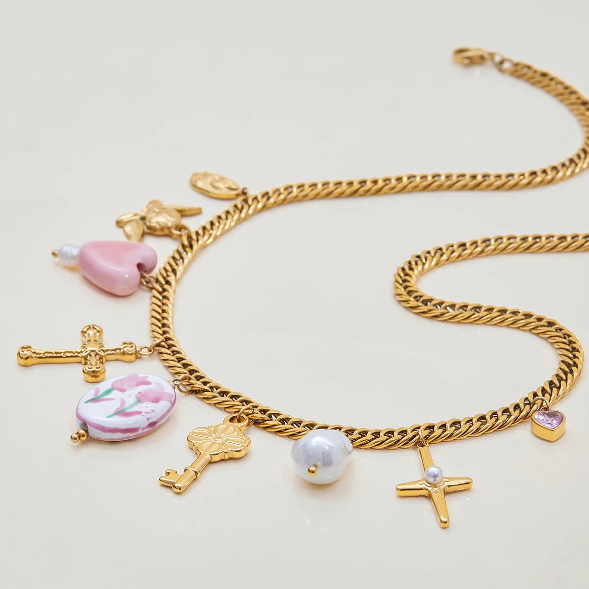 charm necklace