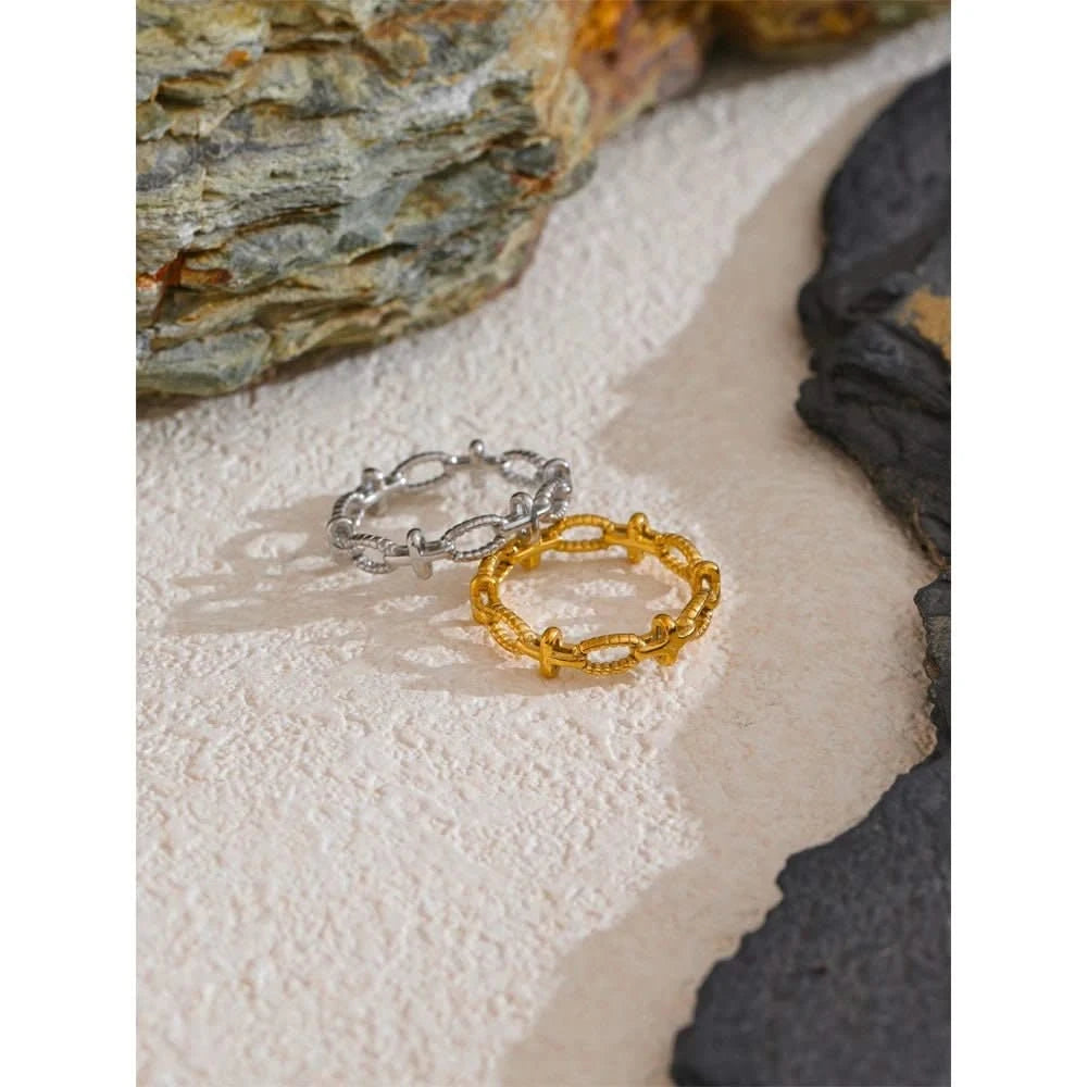Cross Chain Thin Rings