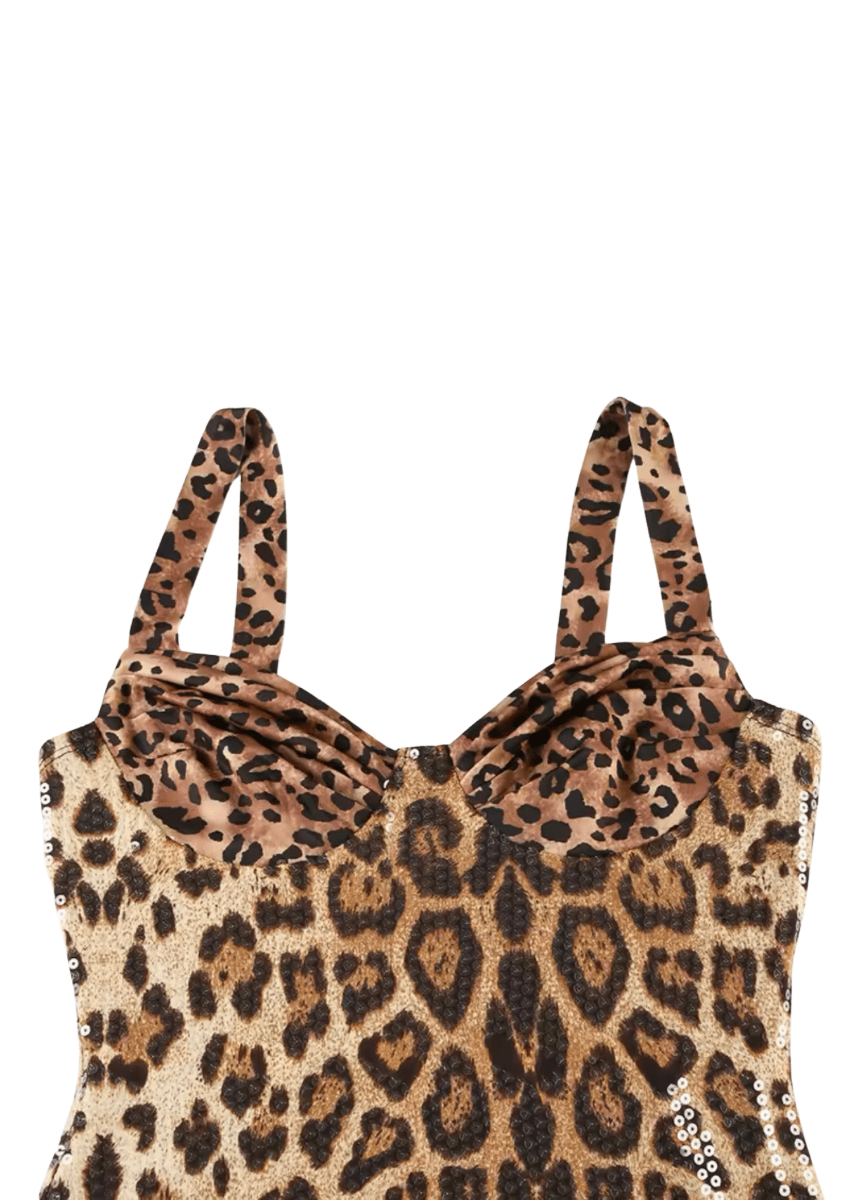 Feline Finesse Mini Dress