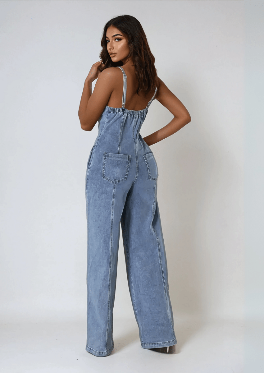 Glamour Denim Jumpsuit