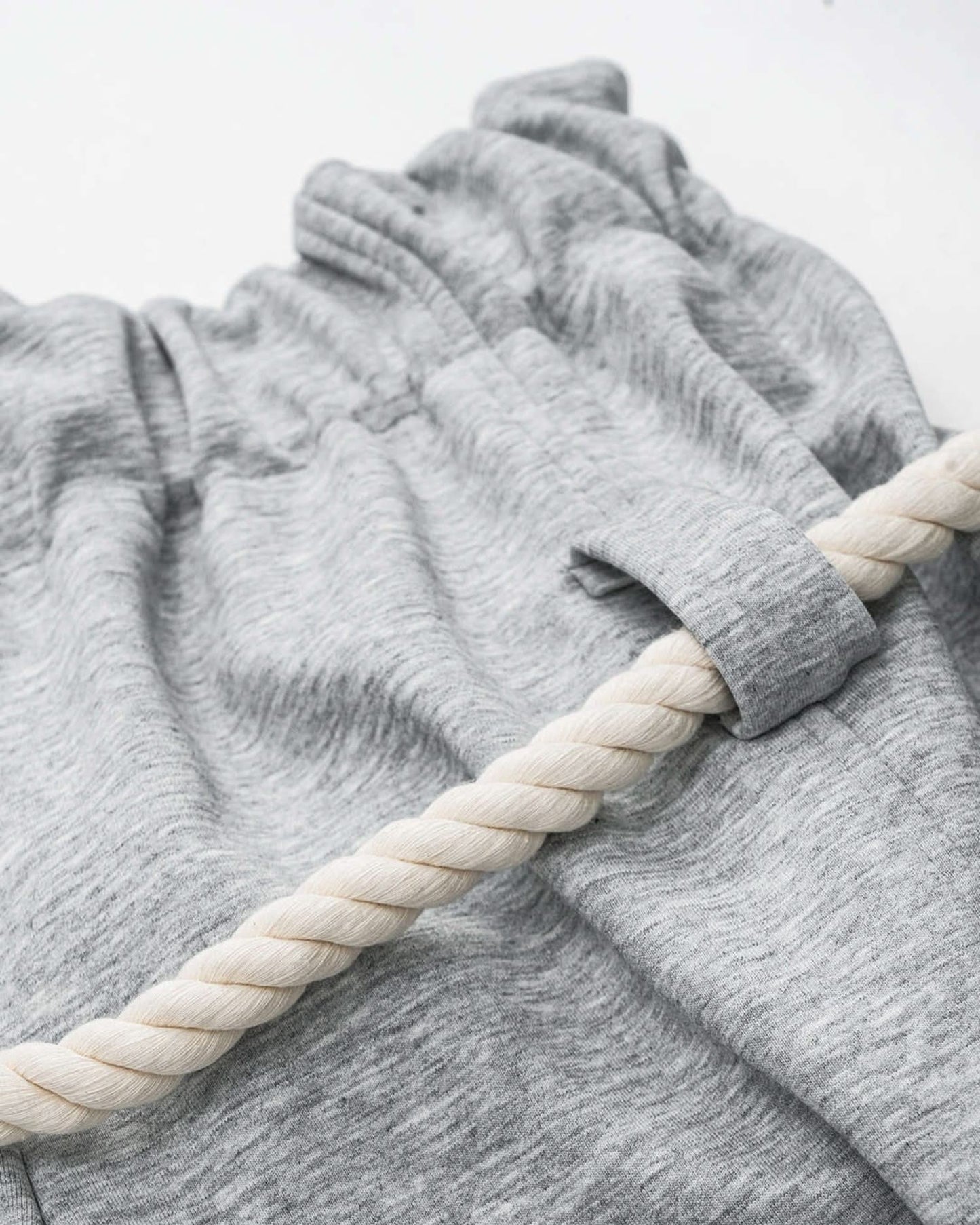 Hemp Rope Wide Leg Trousers - Casual Chic