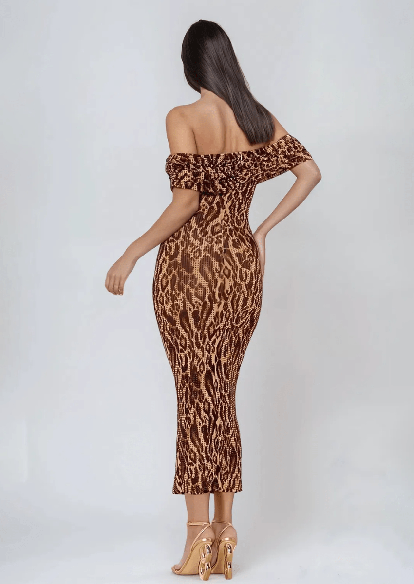 Leopard Luxe Dress
