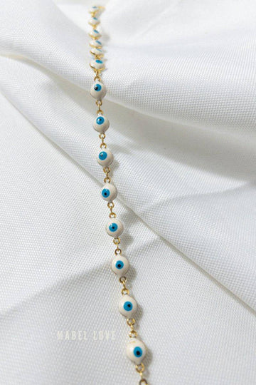 Eye Decor Beaded Belly Chain, [product type]