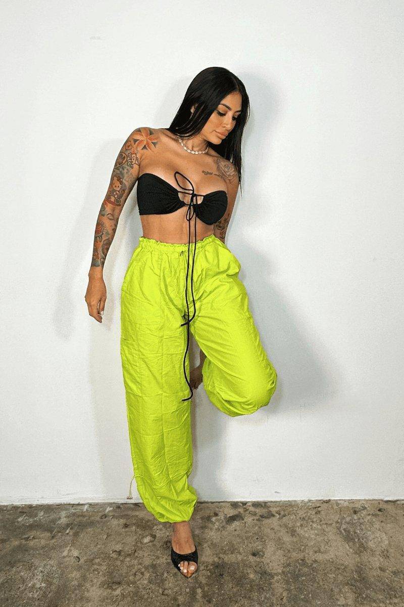 Women Baggy Cargo Pants with Pocket Y2k High Waist Togo