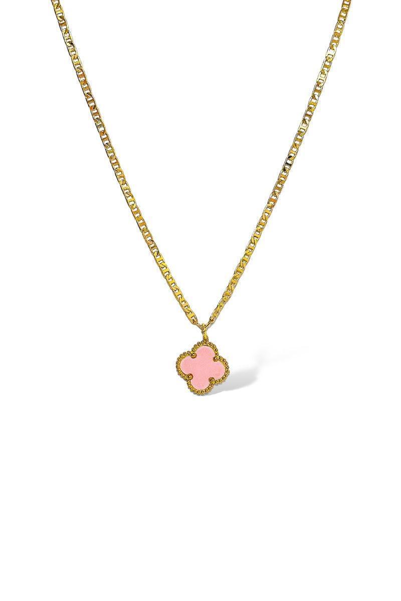 Figarro Clover Gold Necklace, [product type]