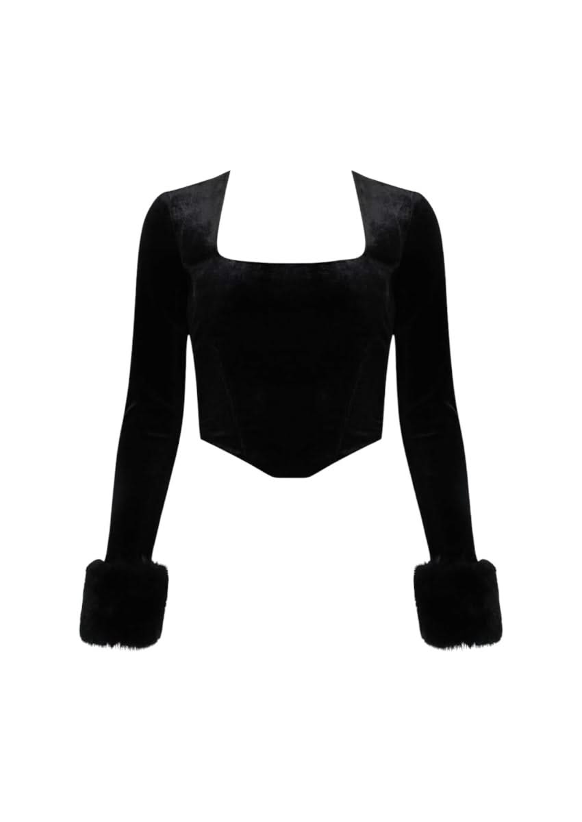 Velvet Reverie Long Sleeve Top