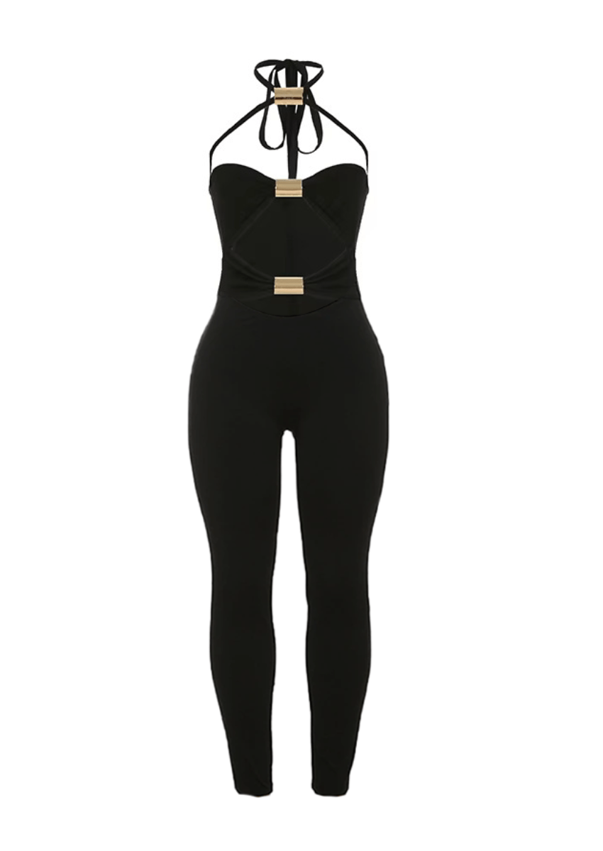 Wear It Out Black Jumpsuit