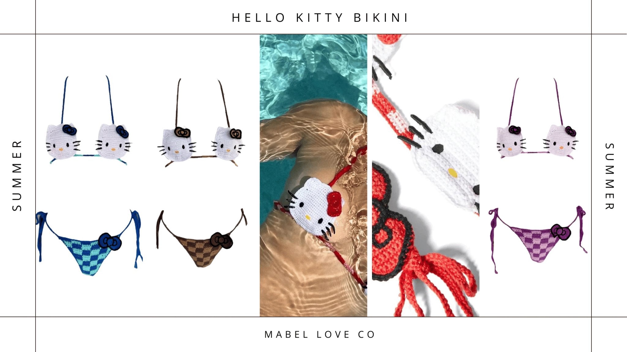 Hello kitty bikini - Mabel Love Co