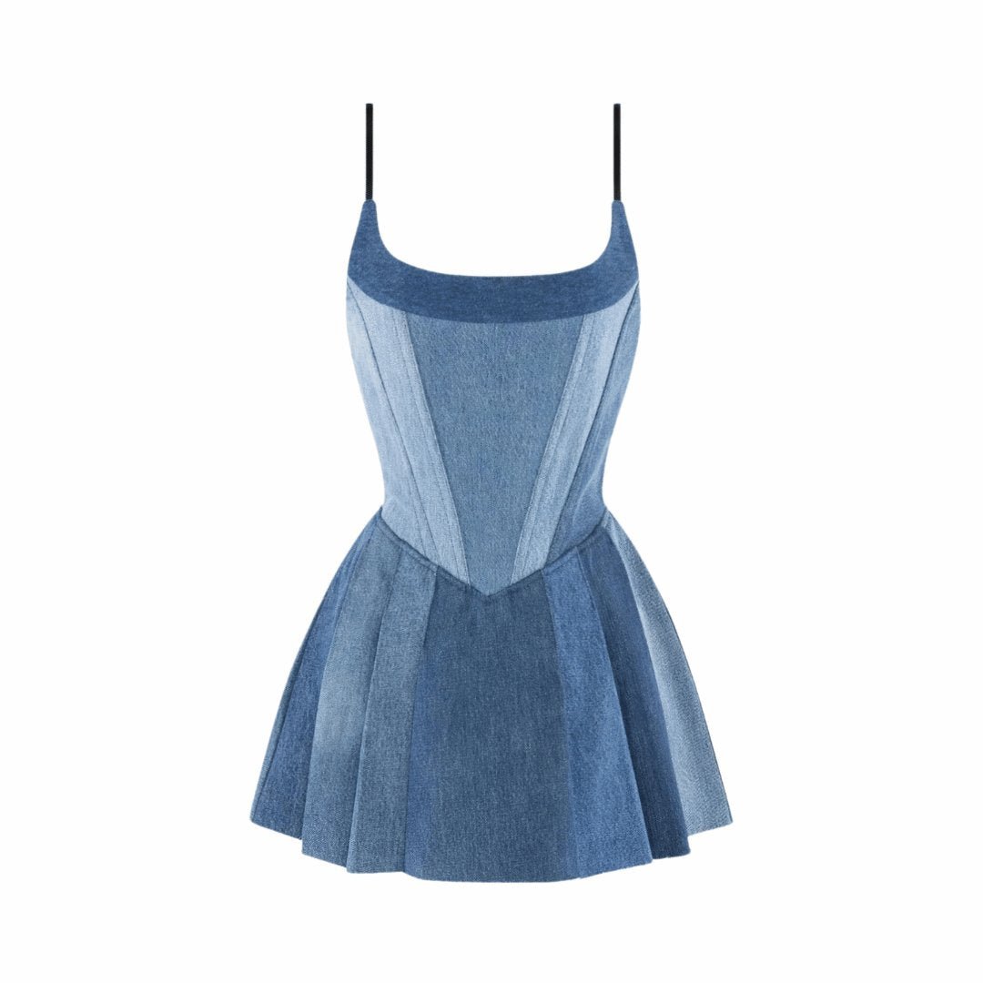 Denim Dress Outfit For Women - Mabel Love Co Denim Dress Outfit For Women - Mabel Love Co