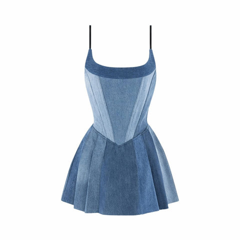 Denim Dress Outfit For Women - Mabel Love Co