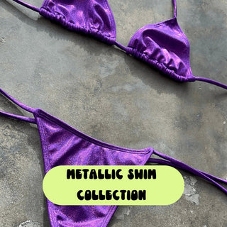 Metallic Swim Collection - Mabel Love Co