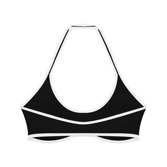 Contrast Halter Sports Bra — image 6