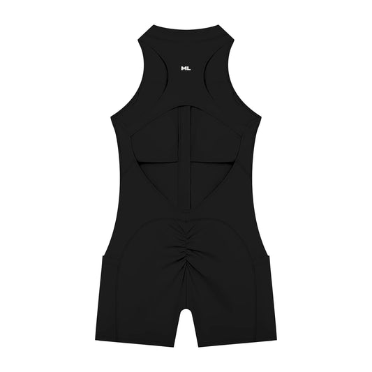 Zip-Front Yoga Romper — image 7