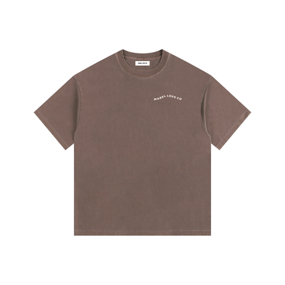Vintage Washed Oversized Cotton T-Shirt