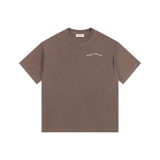 Vintage Washed Oversized Cotton T-Shirt