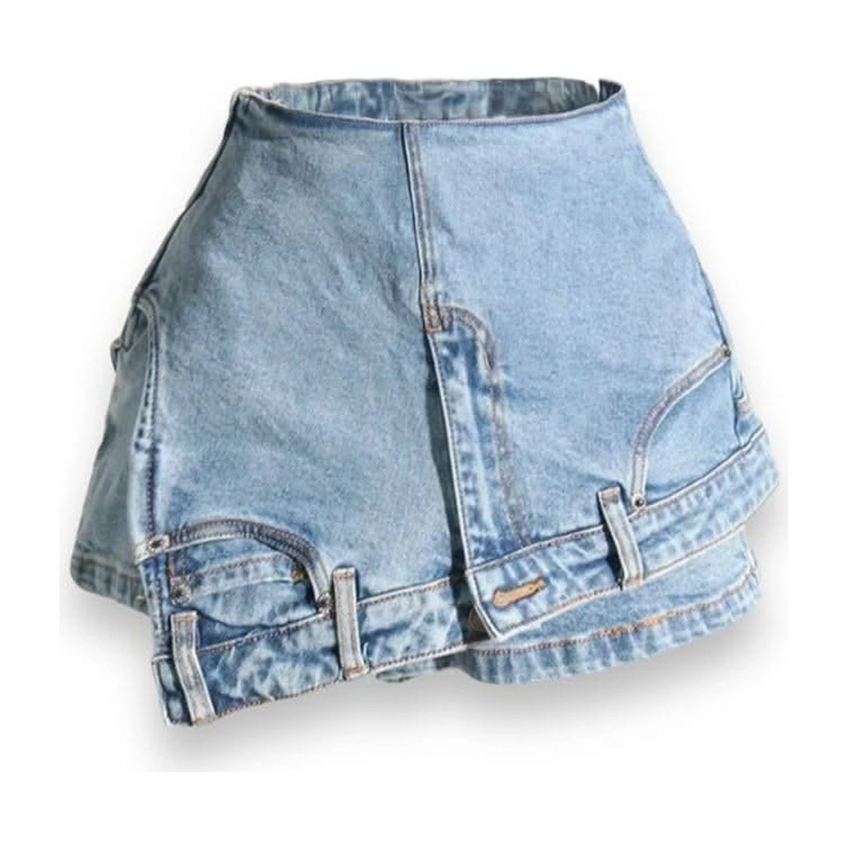 Mini Jean skirt