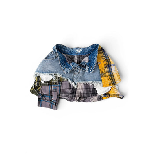 plaid skirt — image 1