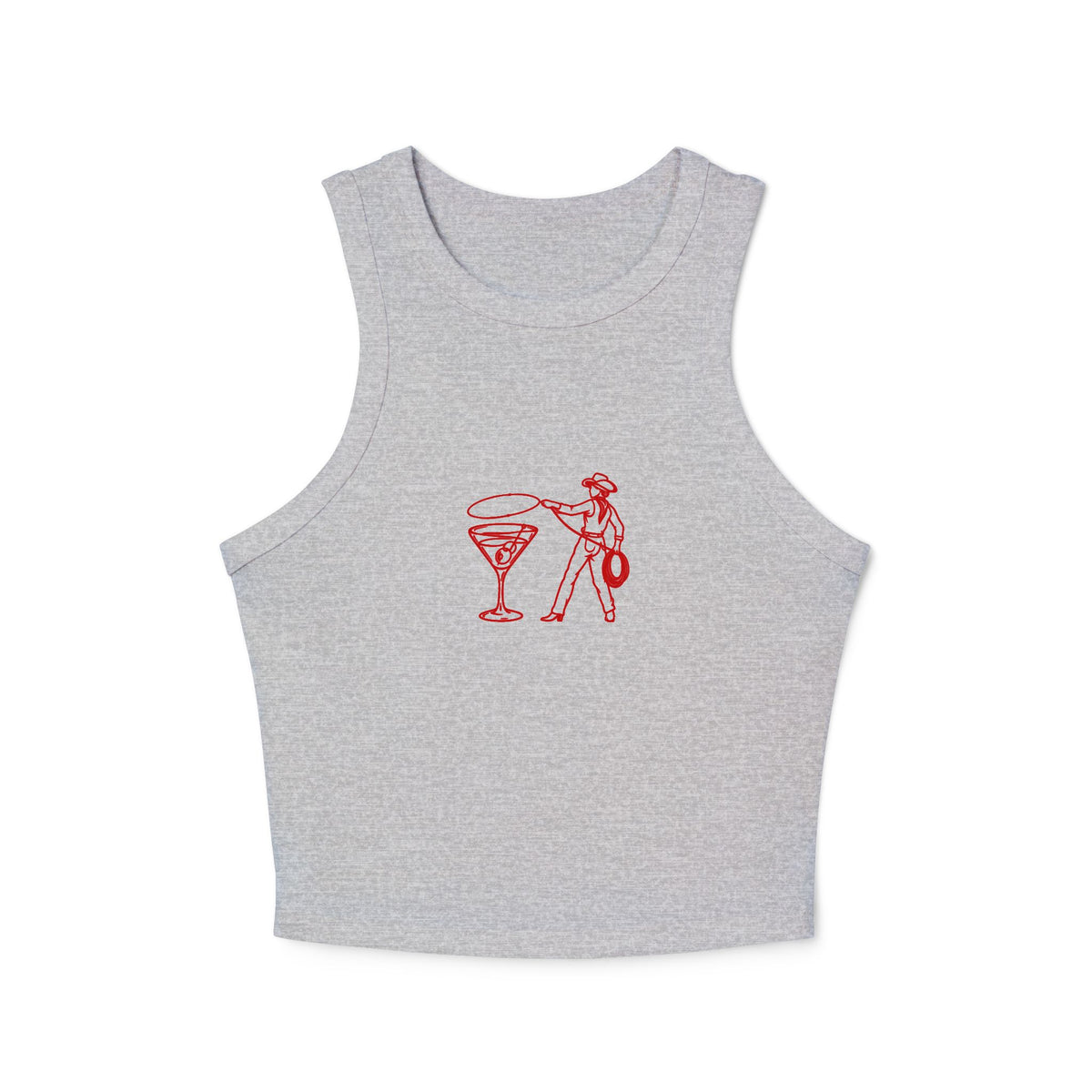 Women's Micro Rib Racer Tank Top