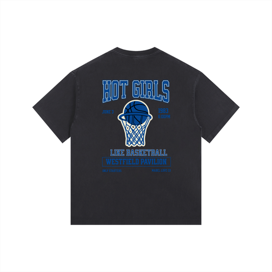 Vintage Washed Oversized Cotton T-Shirt