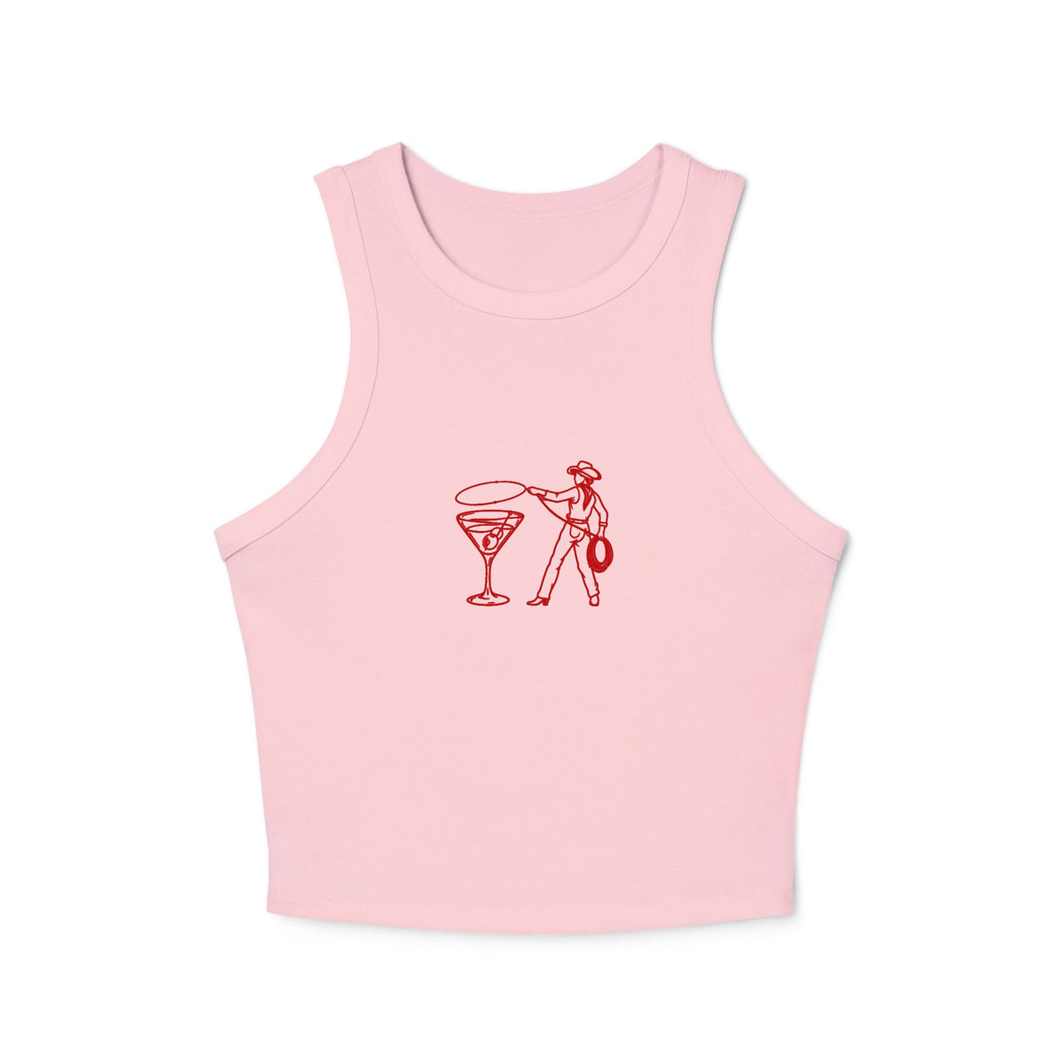 Women's Micro Rib Racer Tank Top