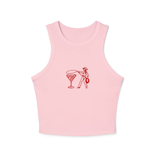 Women's Micro Rib Racer Tank Top