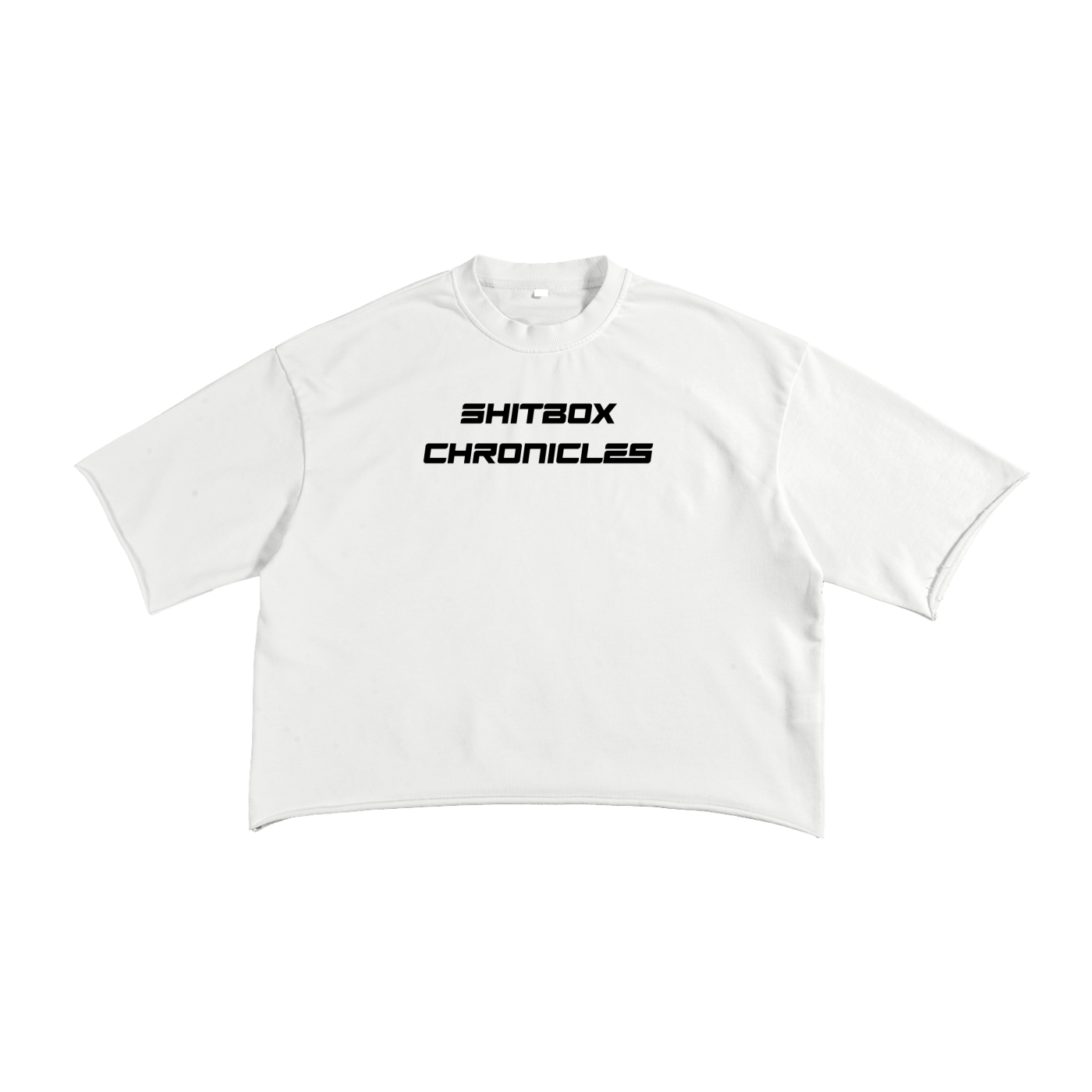 French Terry Raw Edge T-Shirt