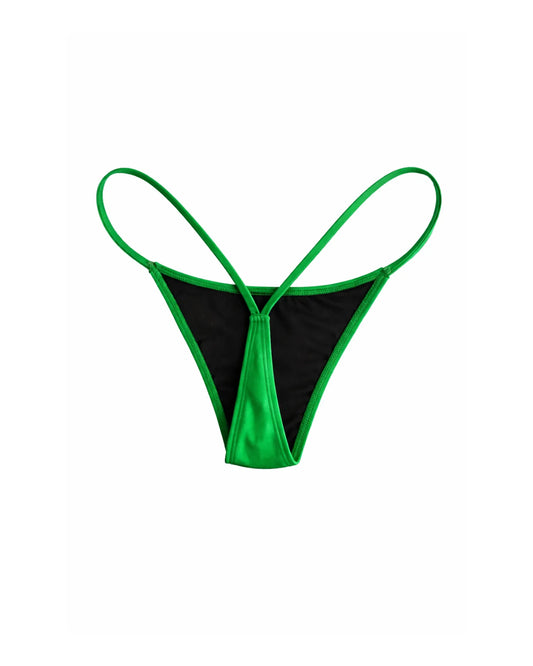 CUSTOM KELLY GREEN BIKINI