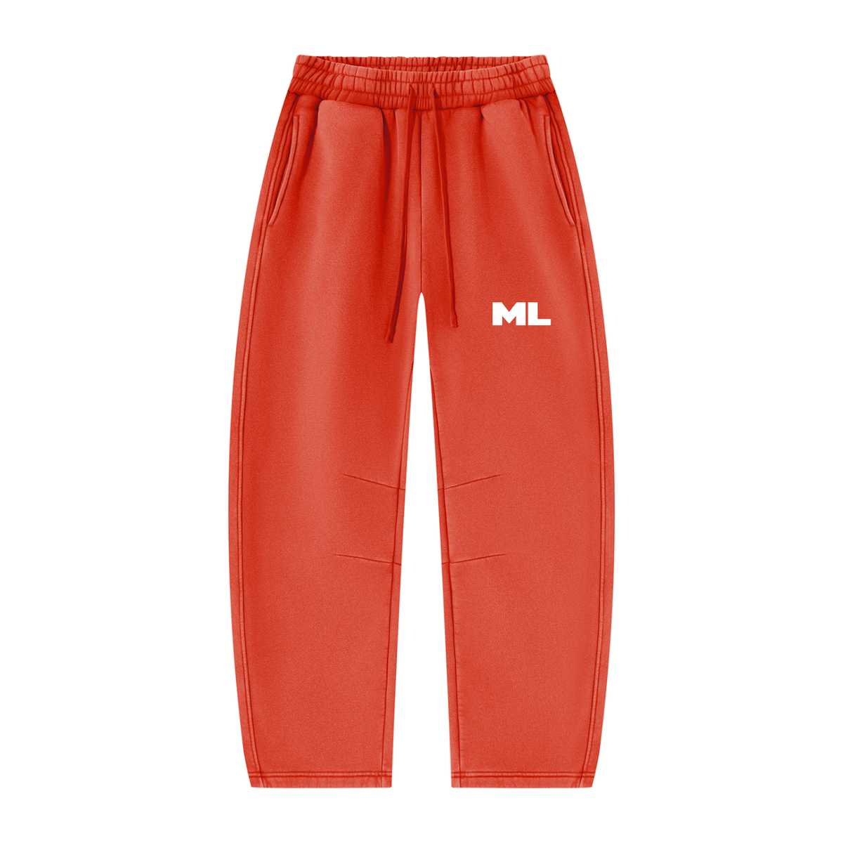 Barrel Leg Fleece Sweatpants
