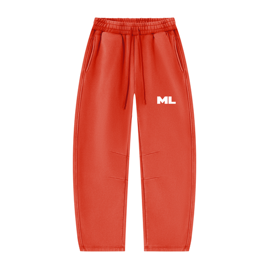 Barrel Leg Fleece Sweatpants