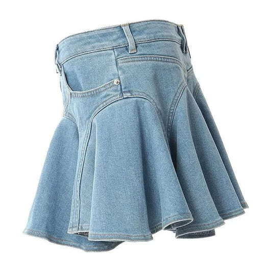 Pleated mini skirt 2