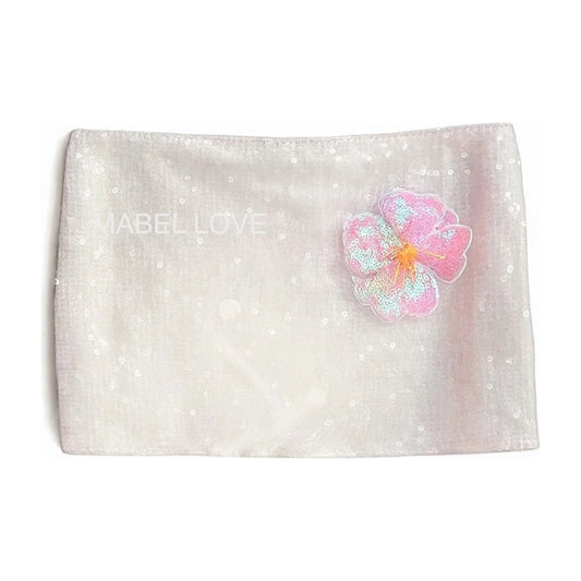 Flower Pop Mini Skirt Sequin Mini Skirt 2