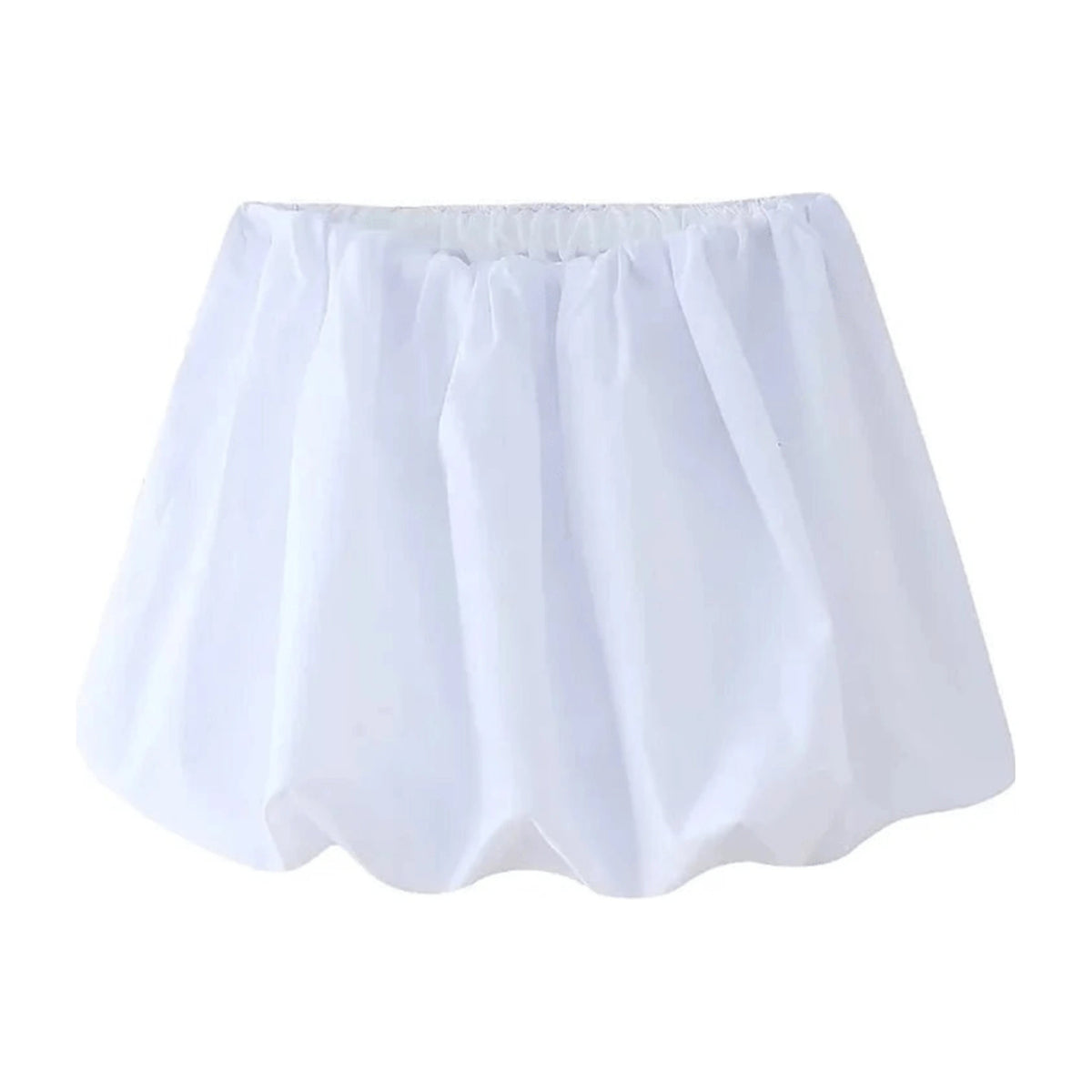 Lightweight Balloon Mini Skirt 2