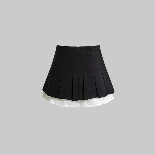 Ruffles Mini Pleated Skirt 2