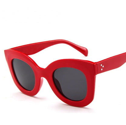 Stella Starburst Silver Cat Eye Sunglasses
