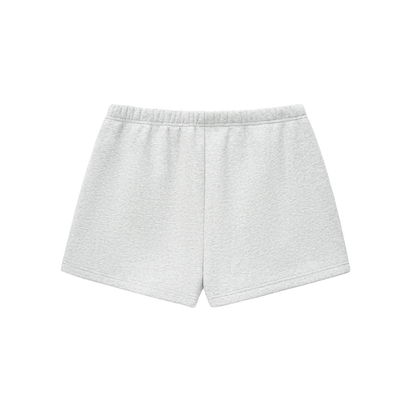 Heartfelt Drawstring Fleece Sweatshorts"