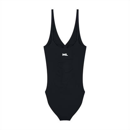 Women’s Full-Zip Ruched Bodysuit