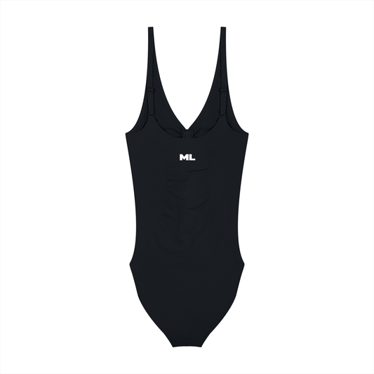Women’s Full-Zip Ruched Bodysuit