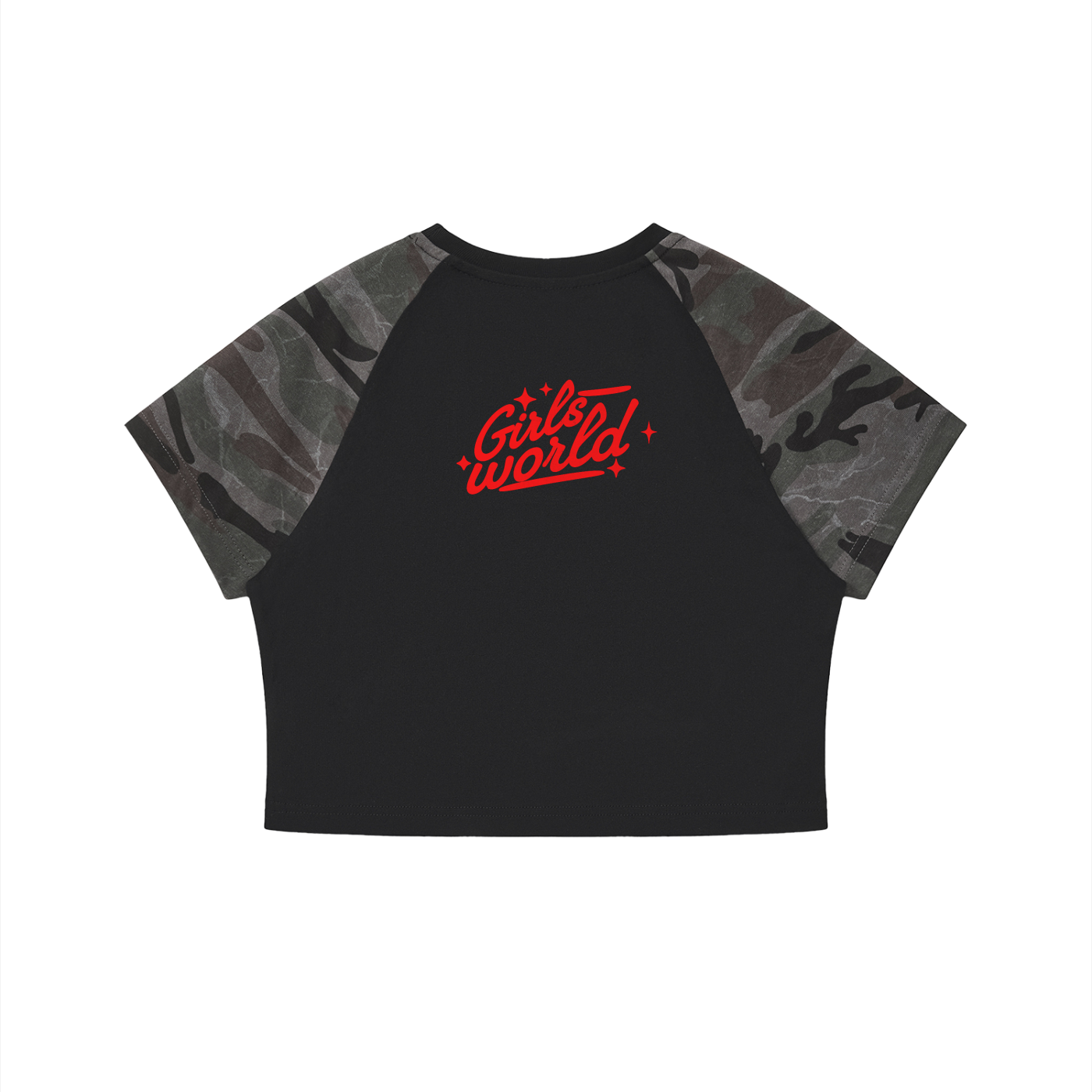 Aliens Camo Crop T-Shirt